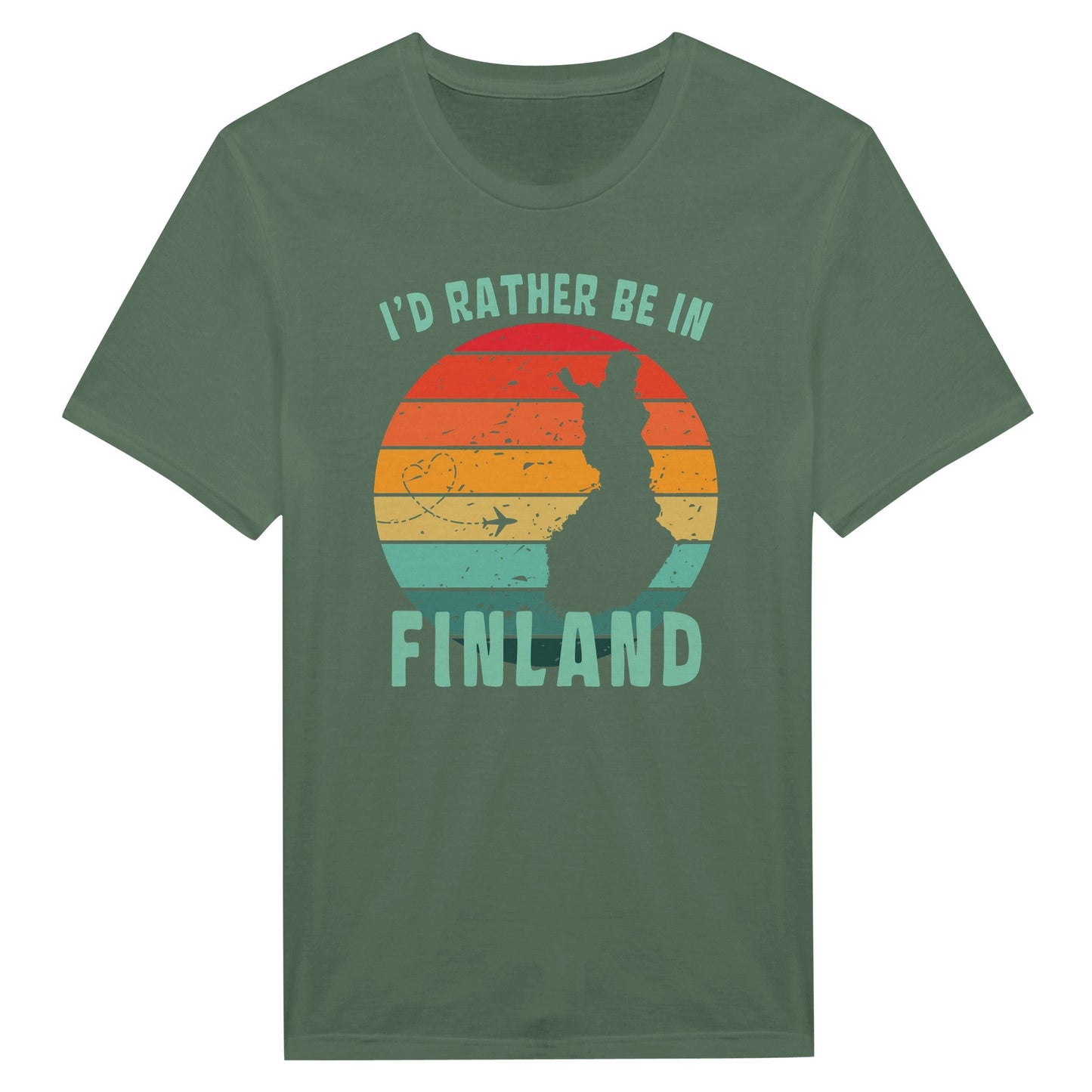 I'd Rather Be In Finland 1 - T-Shirt - Rather Be In Finland