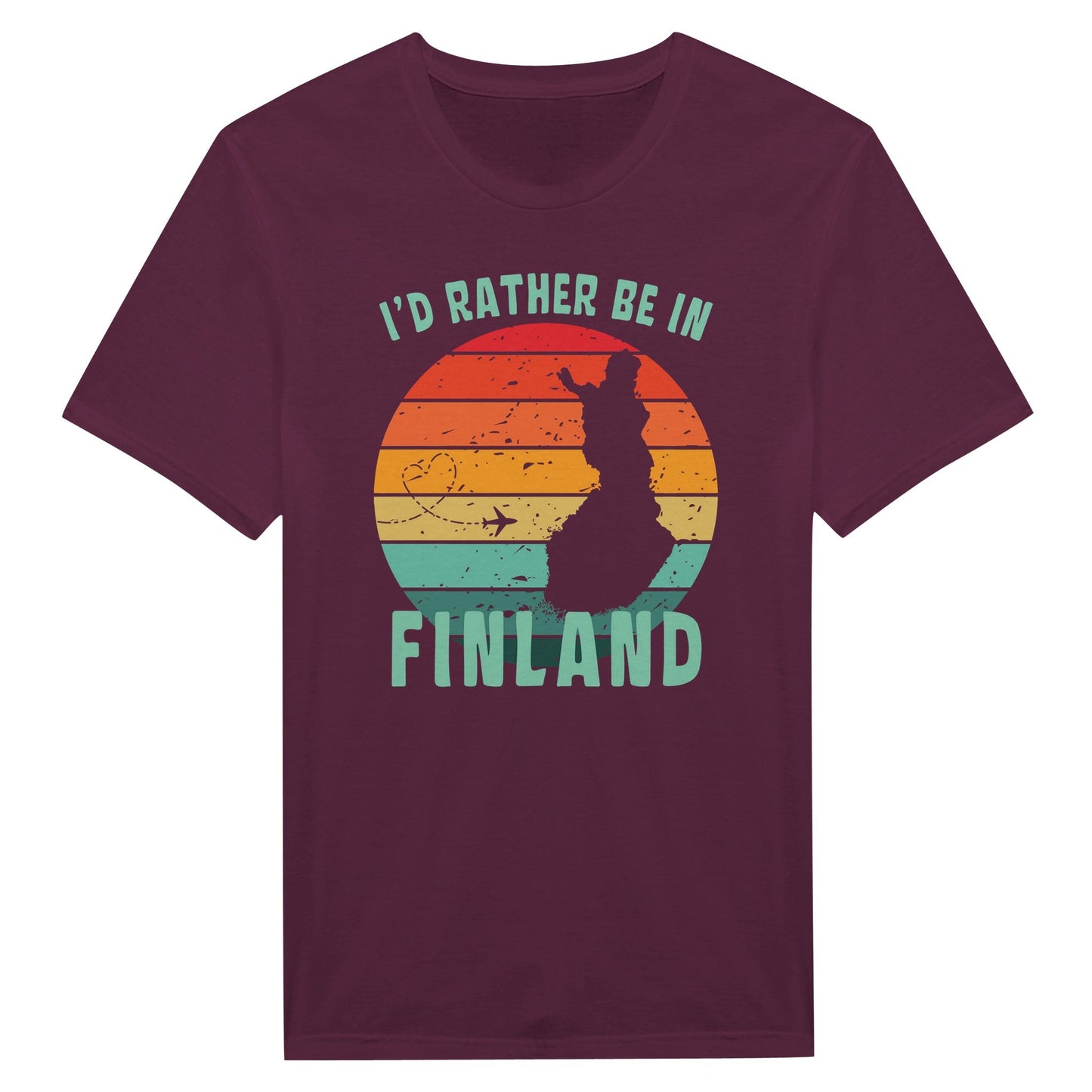 I'd Rather Be In Finland 1 - T-Shirt - Rather Be In Finland