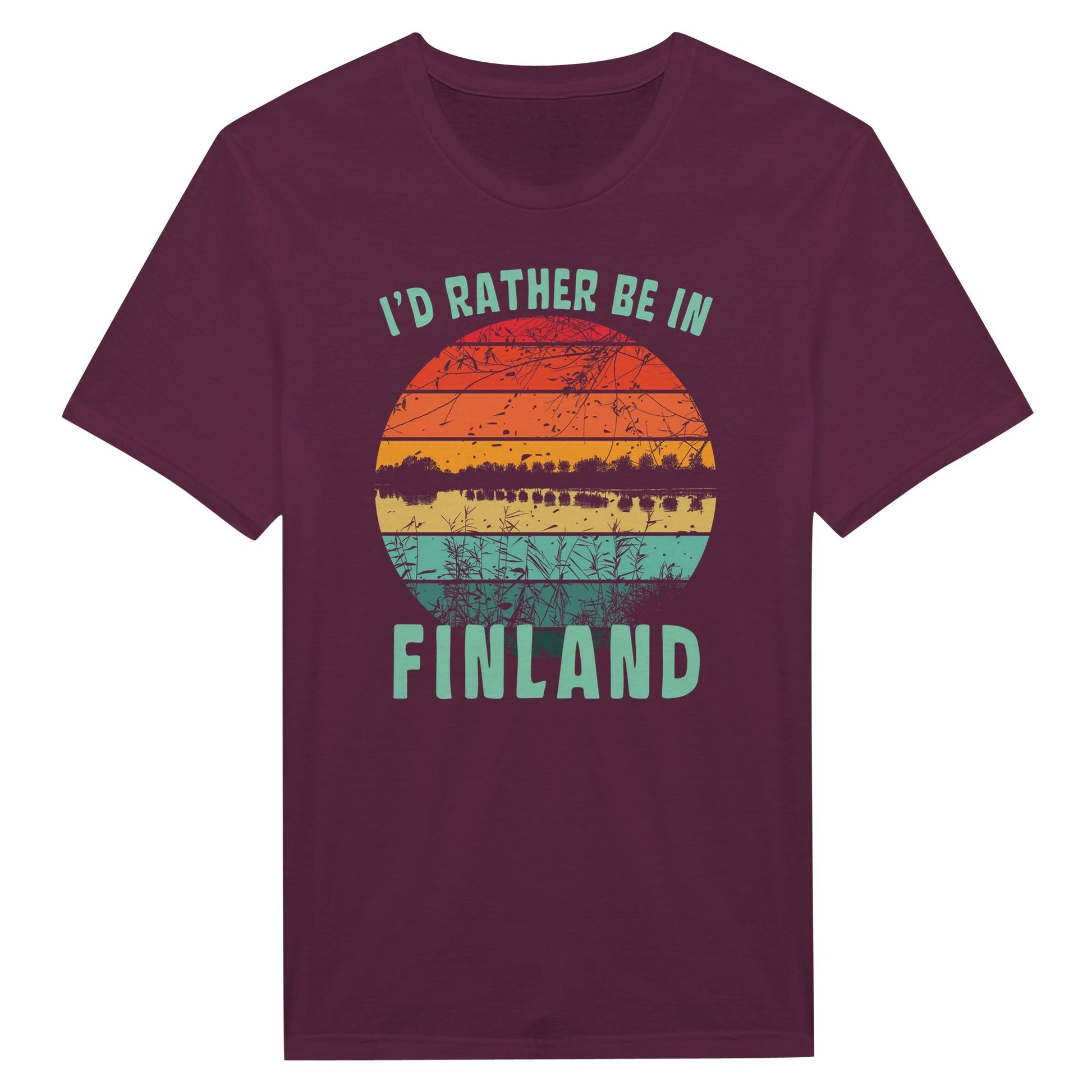 I'd Rather Be In Finland 2 - T-Shirt - Rather Be In Finland