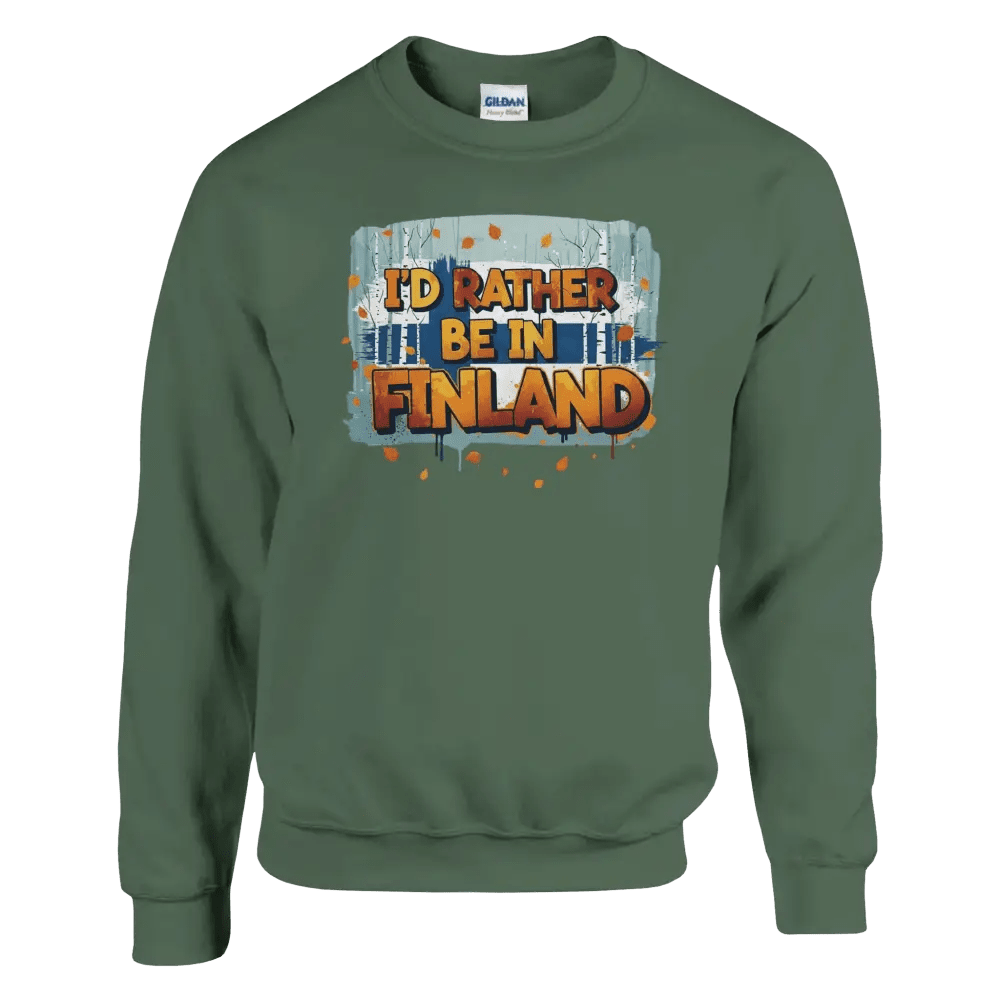 I'd Rather Be In Finland Autumn - Sweatshirt - Rather Be In Finland