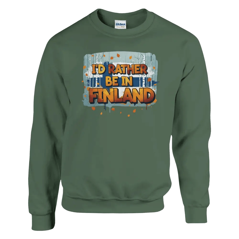 I'd Rather Be In Finland Autumn - Sweatshirt - Rather Be In Finland