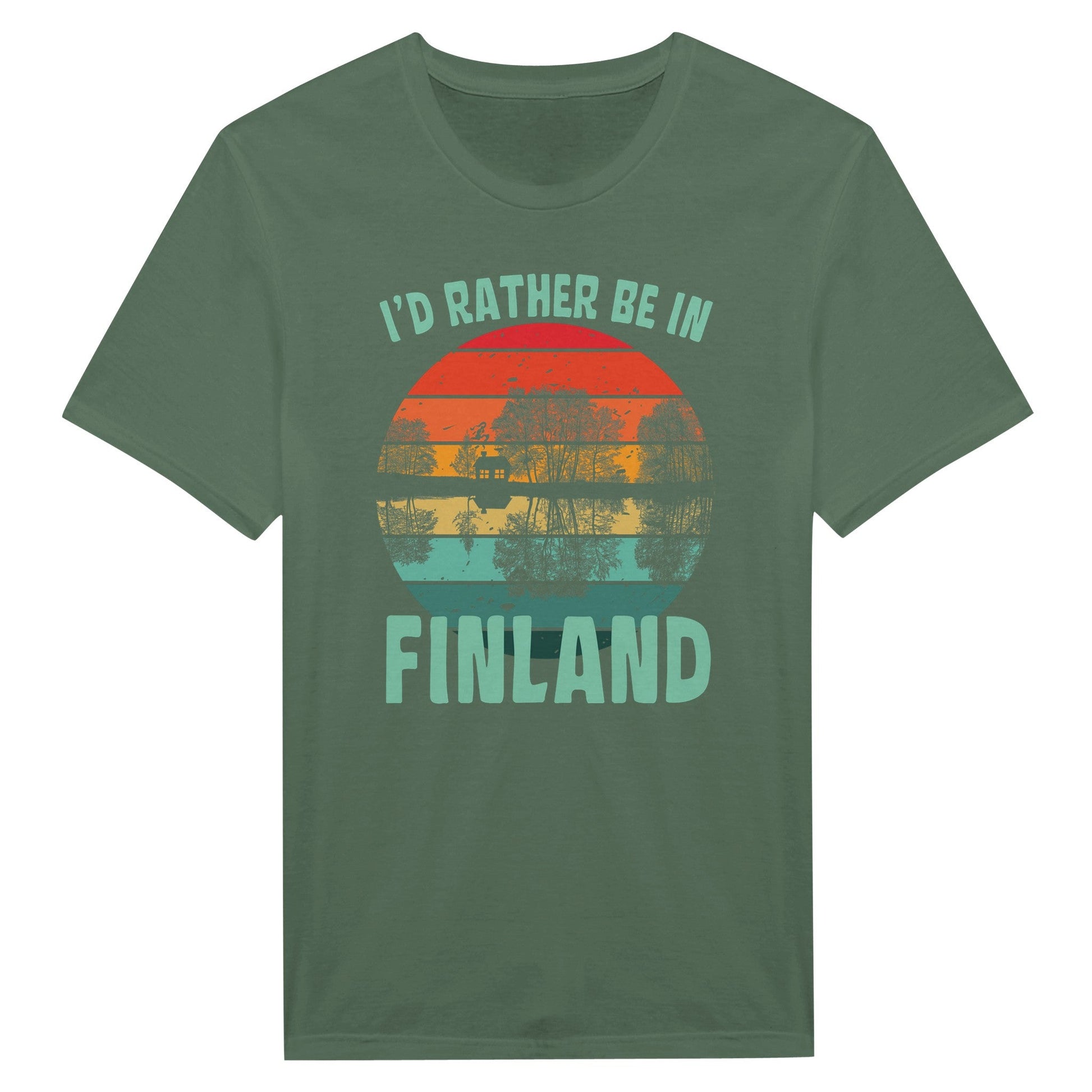 I'd Rather Be In Finland - T-Shirt - Rather Be In Finland