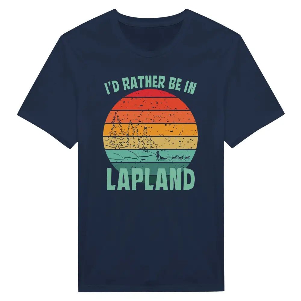 I'd Rather Be In Lapland 2 - T-Shirt - Rather Be In Finland