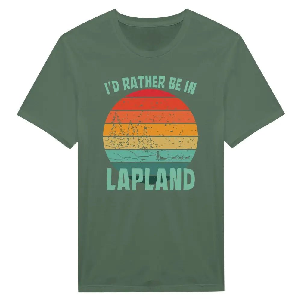 I'd Rather Be In Lapland 2 - T-Shirt - Rather Be In Finland
