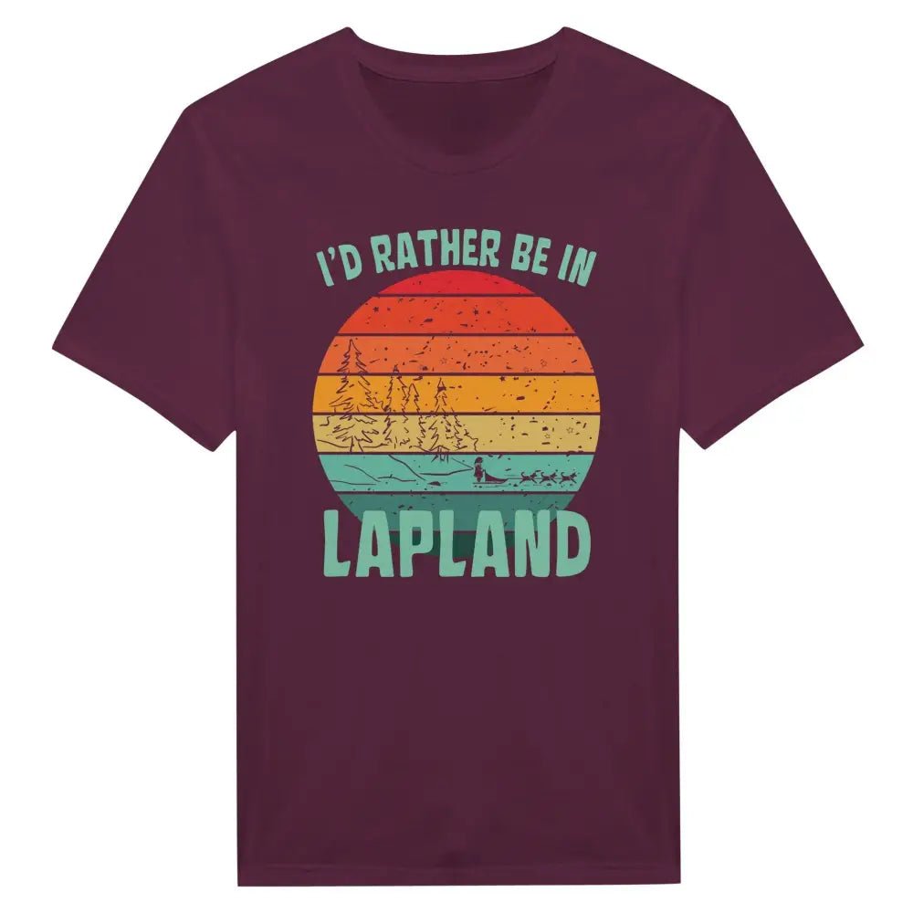 I'd Rather Be In Lapland 2 - T-Shirt - Rather Be In Finland