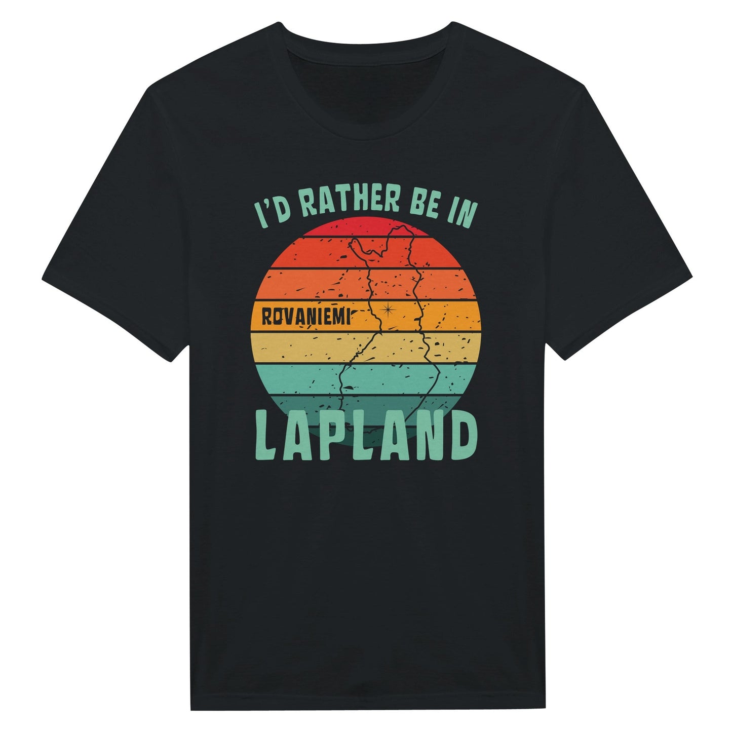 I'd Rather Be In Lapland 3 - T-Shirt - Rather Be In Finland