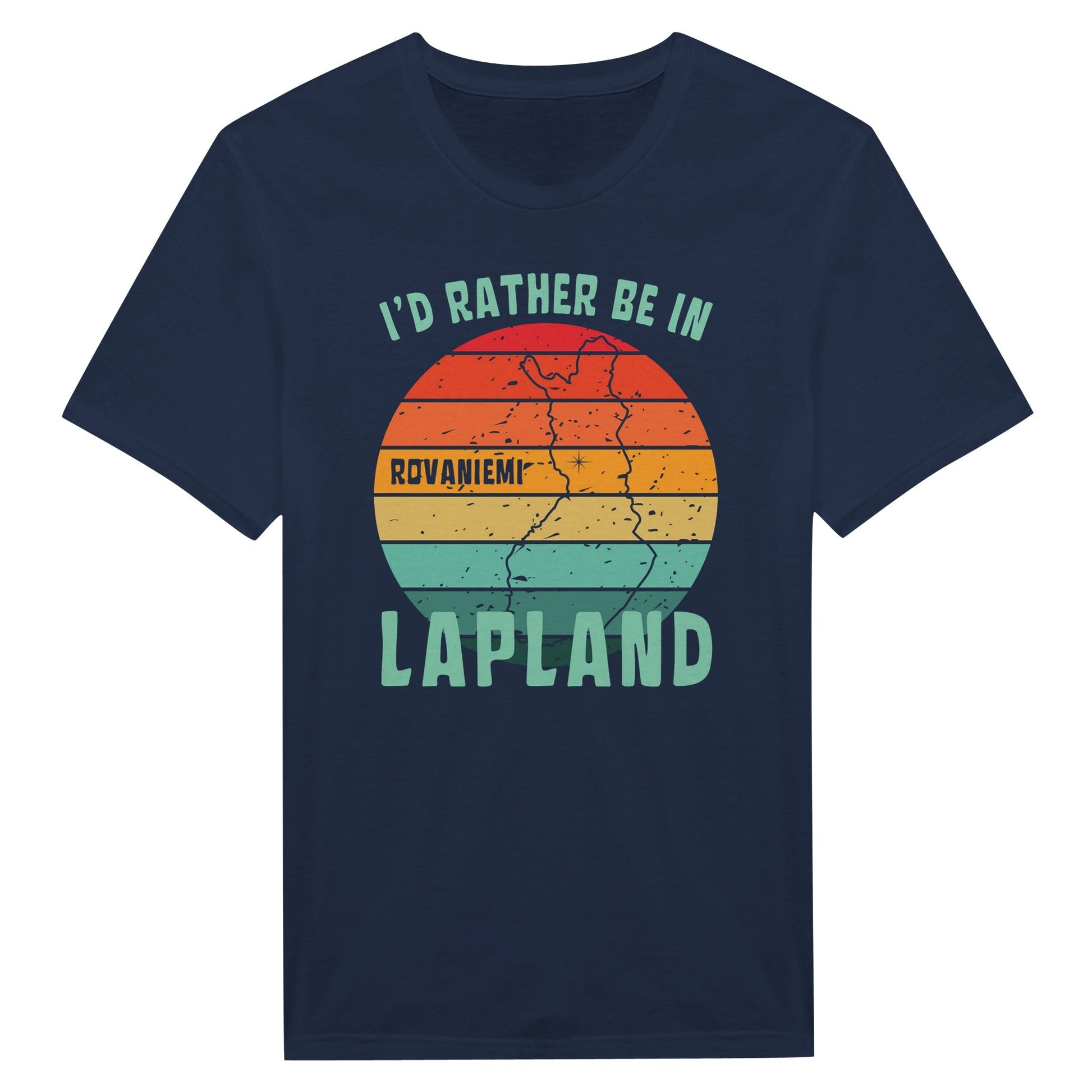 I'd Rather Be In Lapland 3 - T-Shirt - Rather Be In Finland