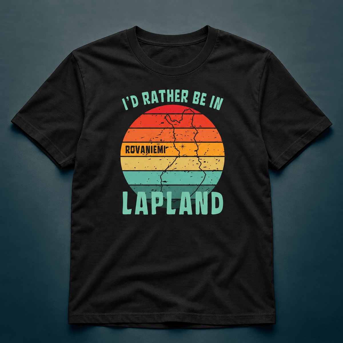 I'd Rather Be In Lapland 3 - T-Shirt - Rather Be In Finland