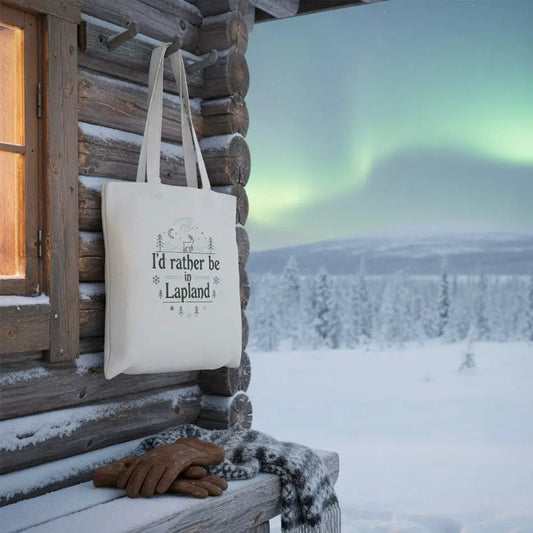 I’d Rather Be in Lapland - Premium Tote Bag - Print Material - Rather Be In Finland €39.95
