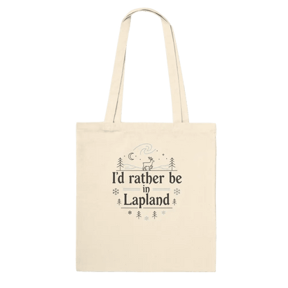 I’d Rather Be in Lapland - Premium Tote Bag - Rather Be In Finland