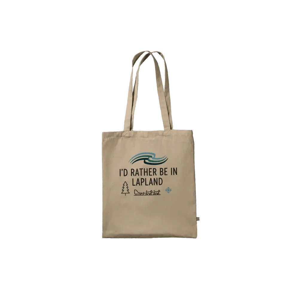 I’d Rather Be in Lapland - Premium Tote Bag - Rather Be In Finland