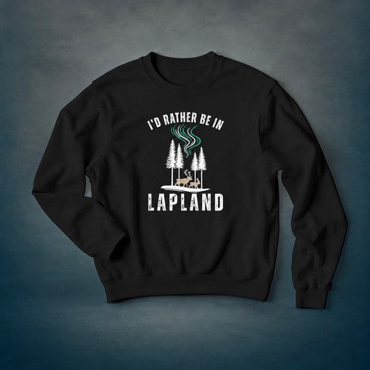 I'd Rather Be In Lapland - Sweatshirt - Rather Be In Finland
