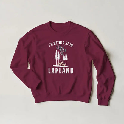 I'd Rather Be In Lapland - Sweatshirt - Rather Be In Finland
