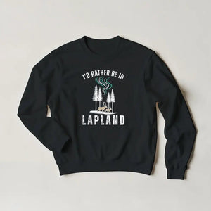 Photo du produit : sweat-shirt au motif « I'd Rather Be In Lapland » de Rather Be in Finland
