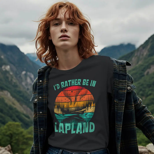 I’d Rather Be In Lapland T Shirt Print Material Rather Be In Finland