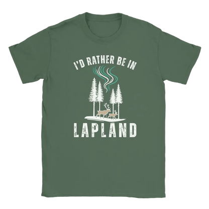 I'd Rather Be In Lapland - T-shirt - Rather Be In Finland