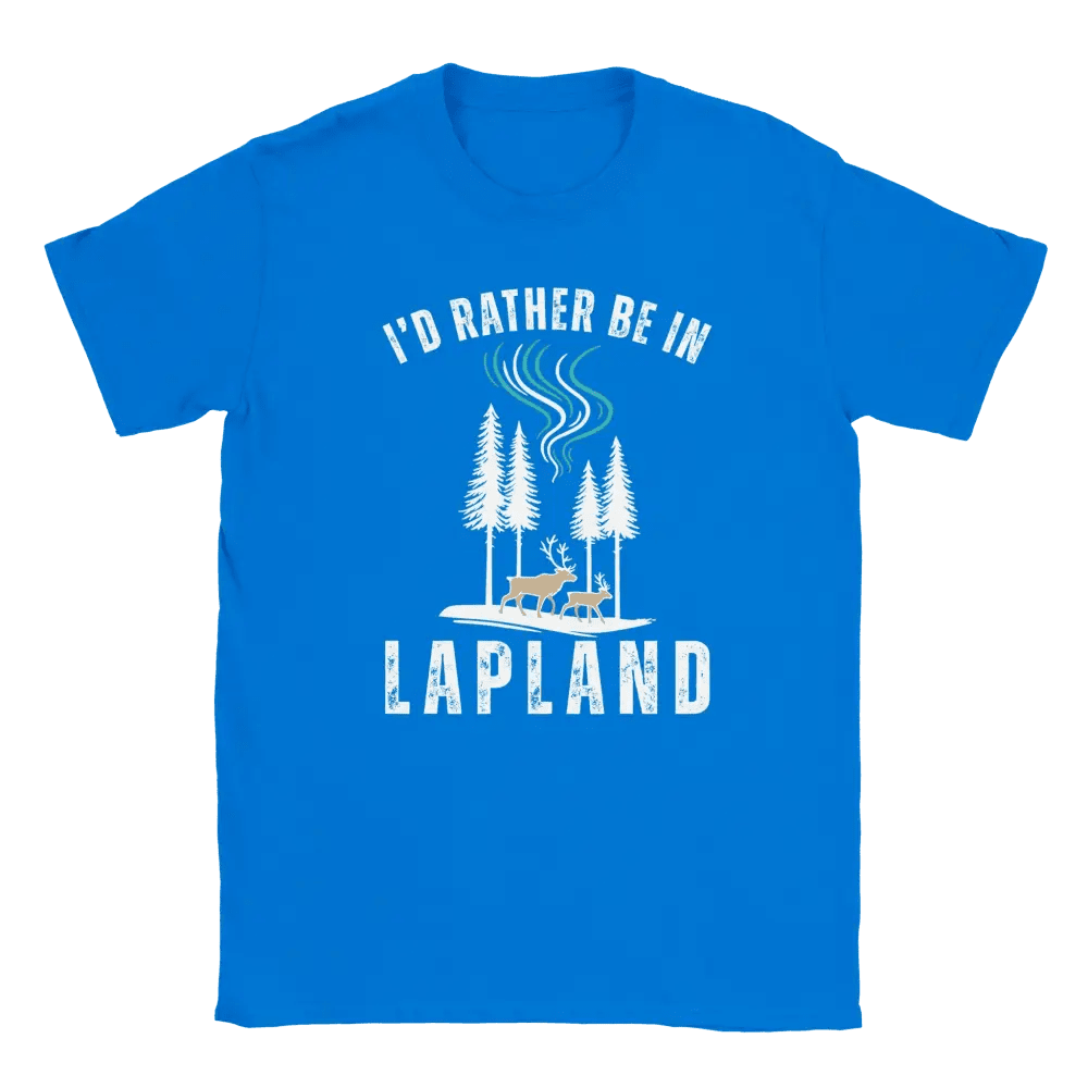 I'd Rather Be In Lapland - T-shirt - Rather Be In Finland
