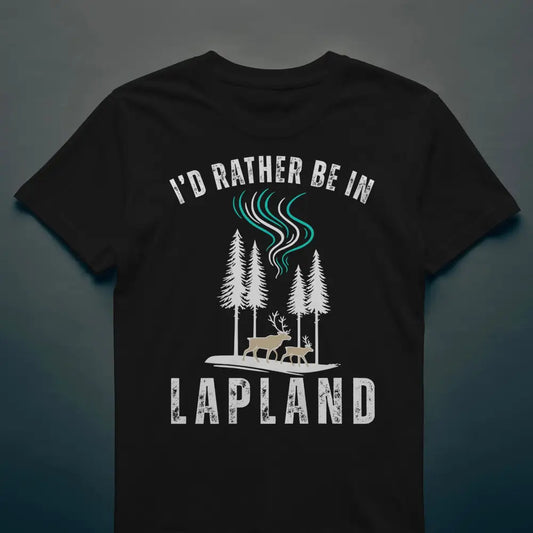 I’d Rather Be In Lapland - T-shirt - Print Material - Rather Be In Finland