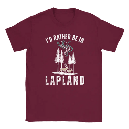 I'd Rather Be In Lapland - T-shirt - Rather Be In Finland