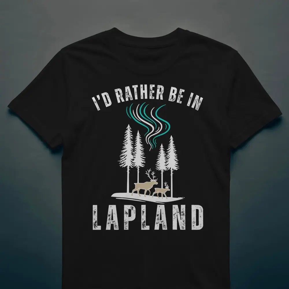 I'd Rather Be In Lapland - T-shirt - Rather Be In Finland