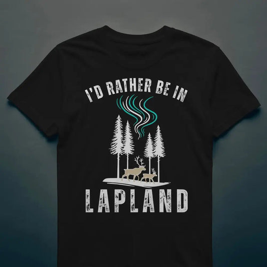 I'd Rather Be In Lapland - T-shirt - Rather Be In Finland