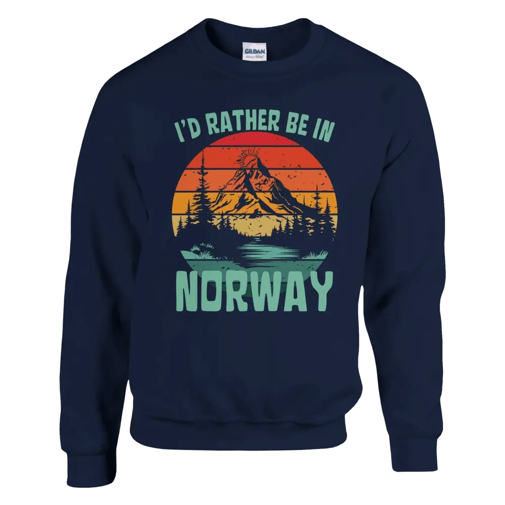I'd Rather Be In Norway - Sweatshirt - Rather Be In Finland