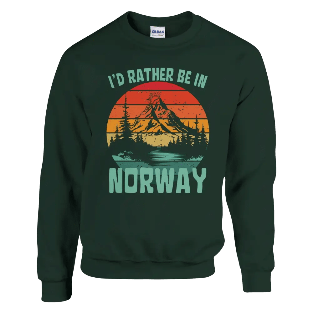 I'd Rather Be In Norway - Sweatshirt - Rather Be In Finland