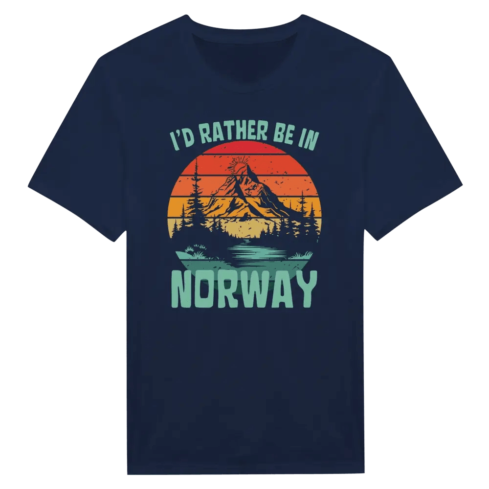 I'd Rather Be In Norway - T-shirt - Rather Be In Finland