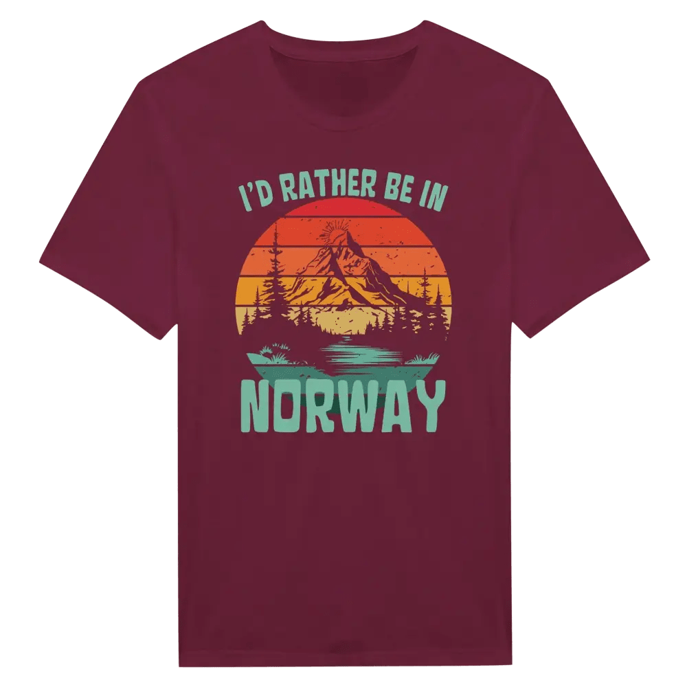 I'd Rather Be In Norway - T-shirt - Rather Be In Finland