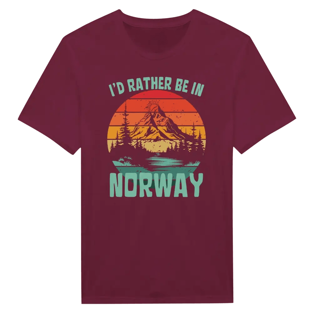 I'd Rather Be In Norway - T-shirt - Rather Be In Finland
