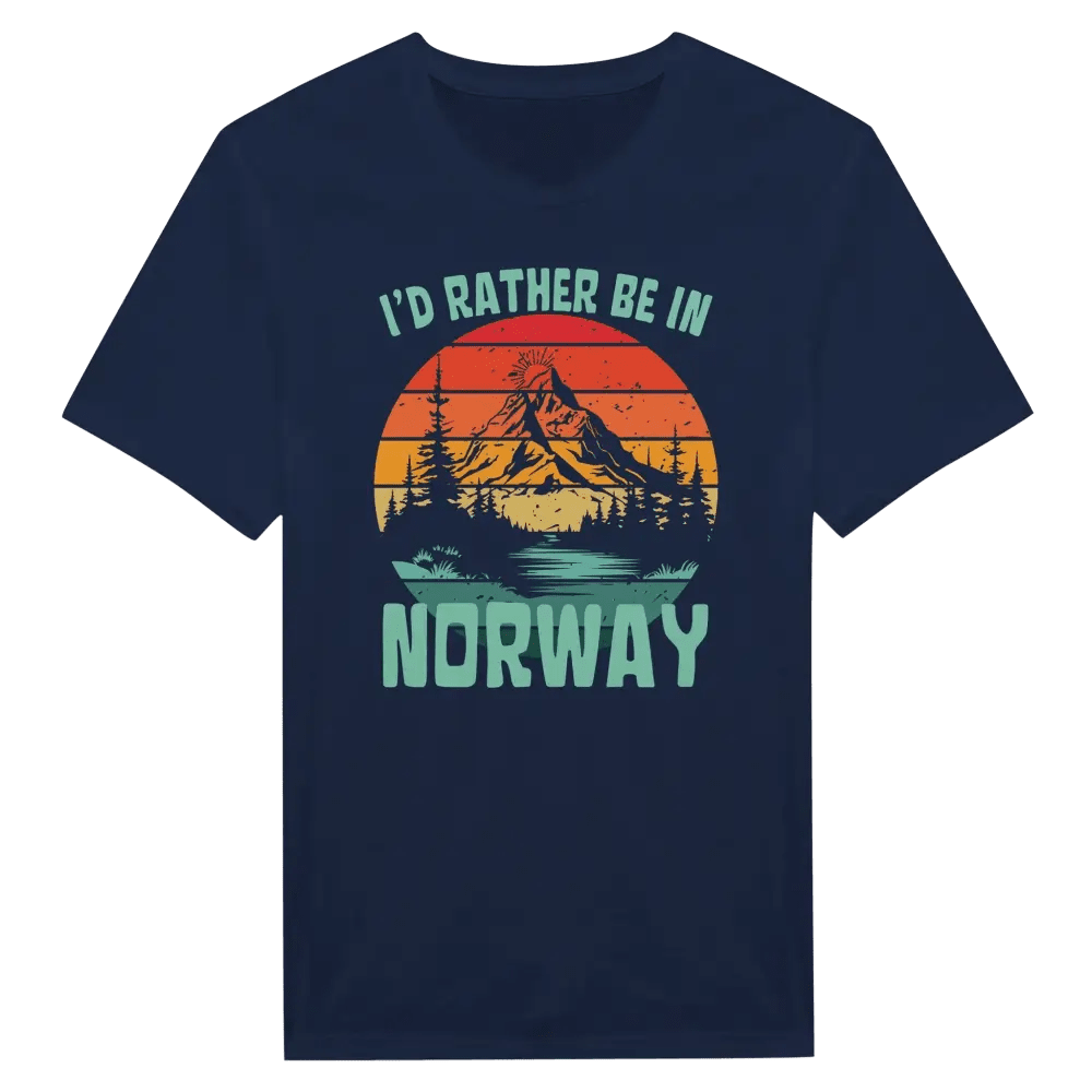 I'd Rather Be In Norway - T-shirt - Rather Be In Finland