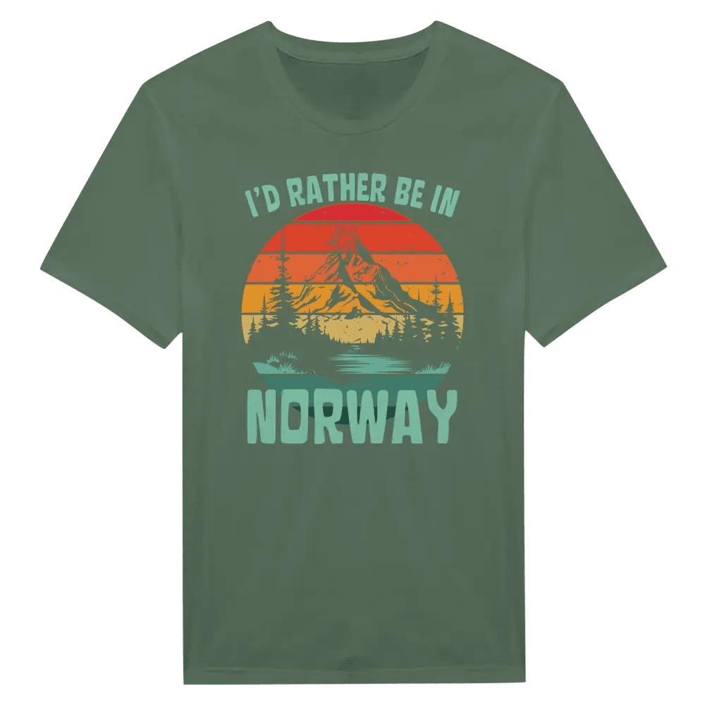 I'd Rather Be In Norway - T-shirt - Rather Be In Finland