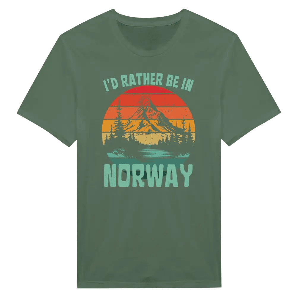 I'd Rather Be In Norway - T-shirt - Rather Be In Finland