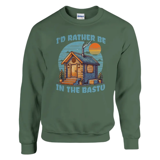 I'd Rather Be In The Bastu - Sweatshirt - Rather Be In Finland