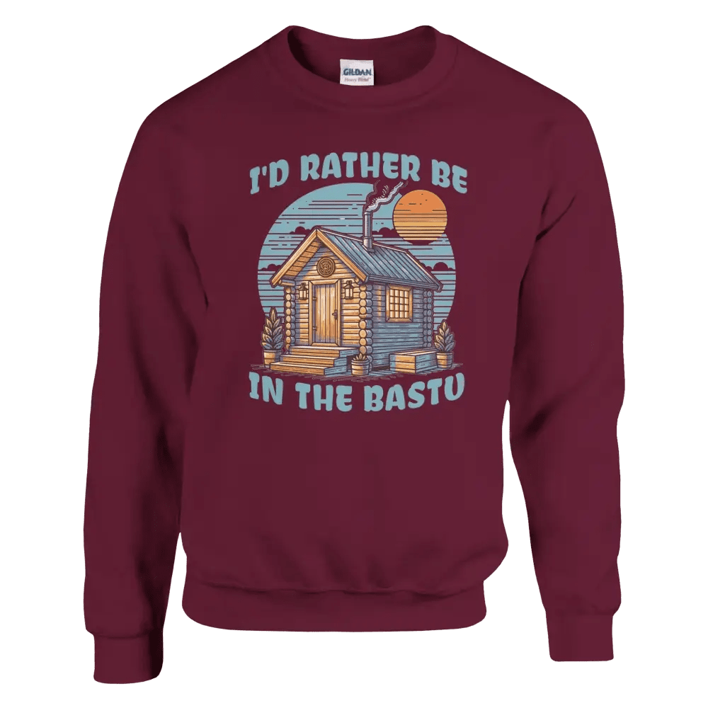 I'd Rather Be In The Bastu - Sweatshirt - Rather Be In Finland
