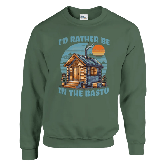 I'd Rather Be In The Bastu - Sweatshirt - Rather Be In Finland