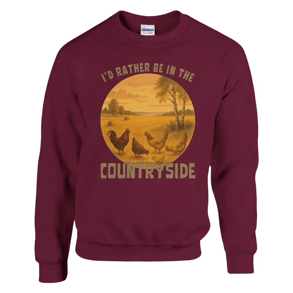 I'd Rather Be In The Countryside 2 - Sweatshirt - Rather Be In Finland