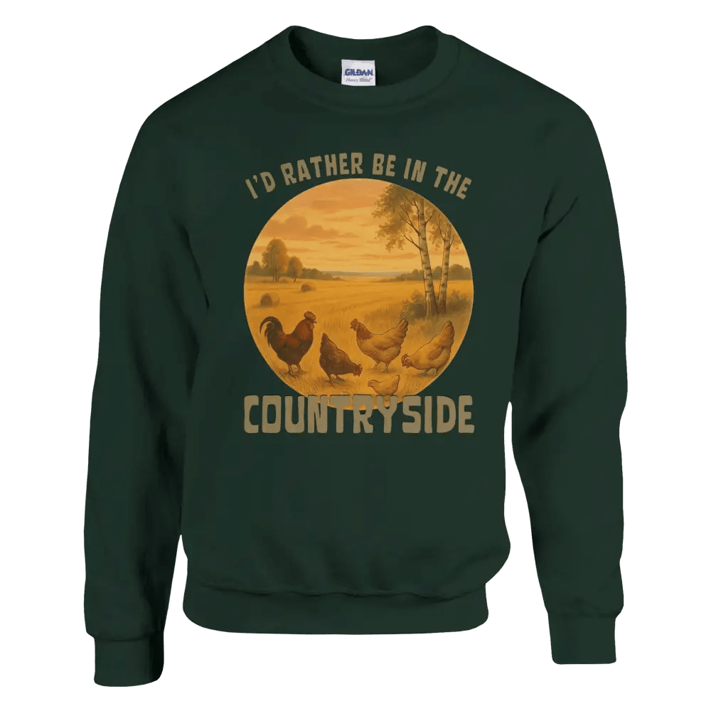 I'd Rather Be In The Countryside 2 - Sweatshirt - Rather Be In Finland