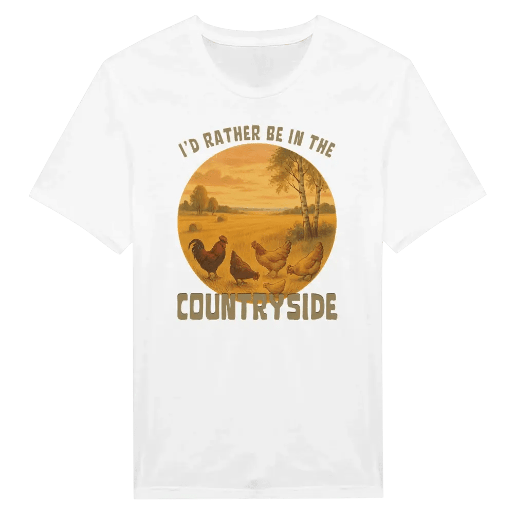 I'd Rather Be In The Countryside 2 - T-shirt - Rather Be In Finland