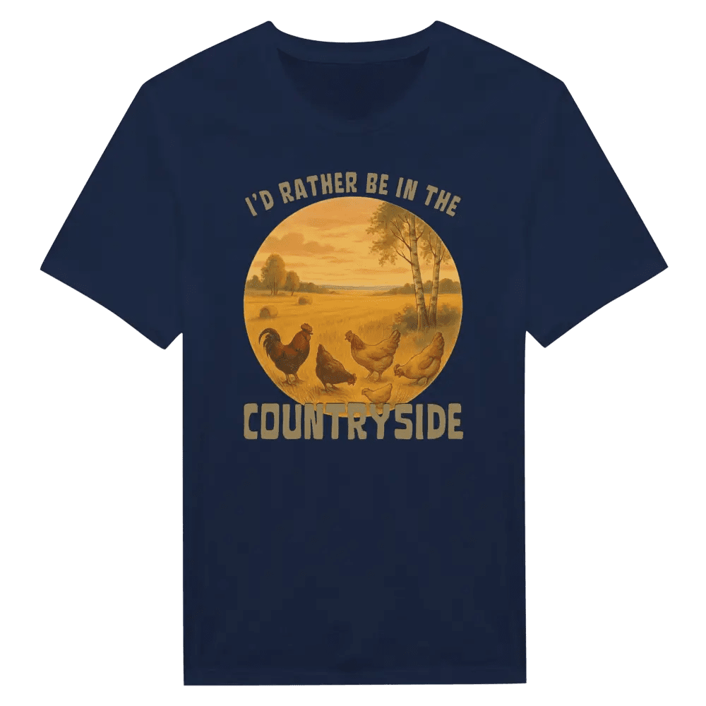 I'd Rather Be In The Countryside 2 - T-shirt - Rather Be In Finland