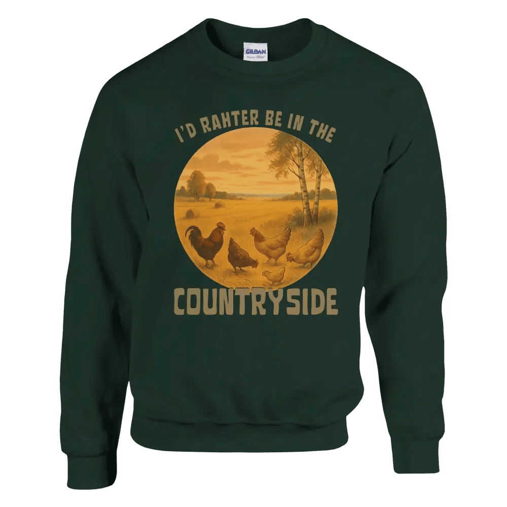 I'd Rather Be In The Countryside - Sweatshirt - Rather Be In Finland
