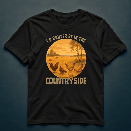 I'd Rather Be In The Countryside - T-shirt - Rather Be In Finland