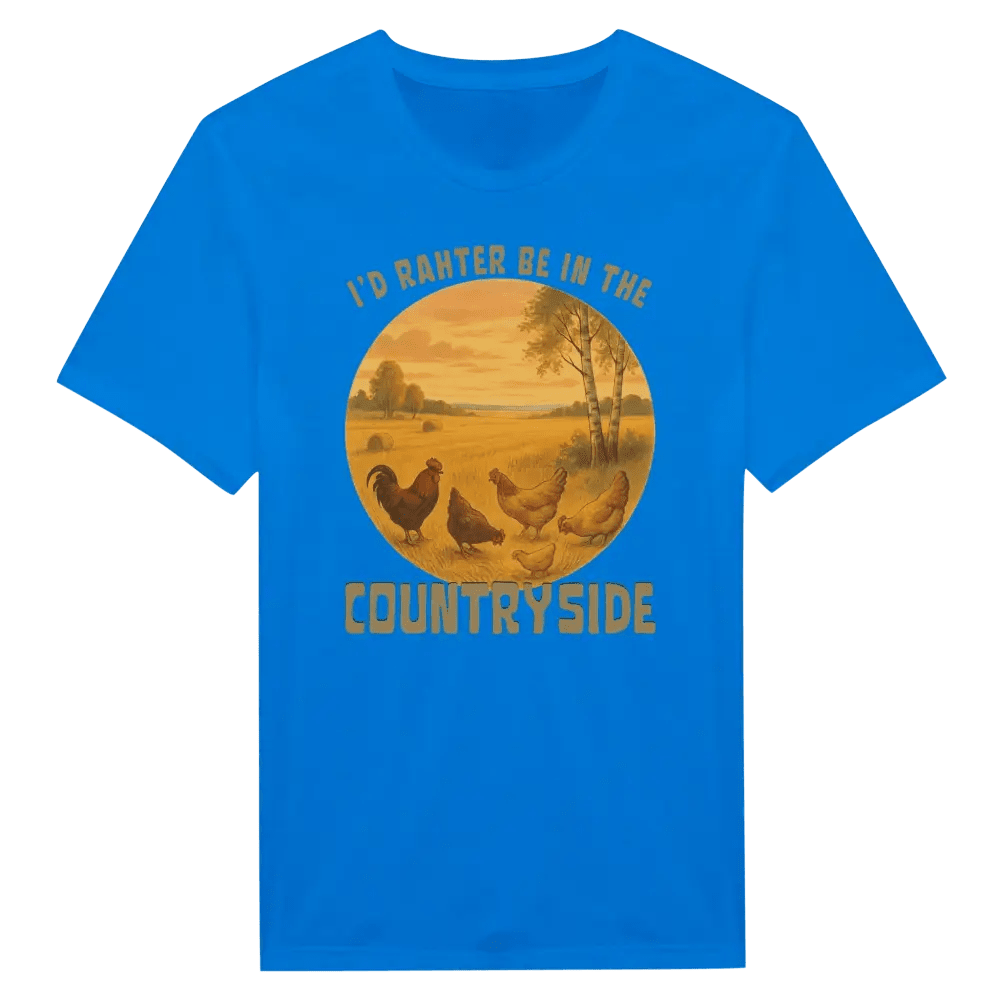 I'd Rather Be In The Countryside - T-shirt - Rather Be In Finland