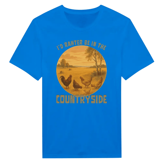 I'd Rather Be In The Countryside - T-shirt - Rather Be In Finland