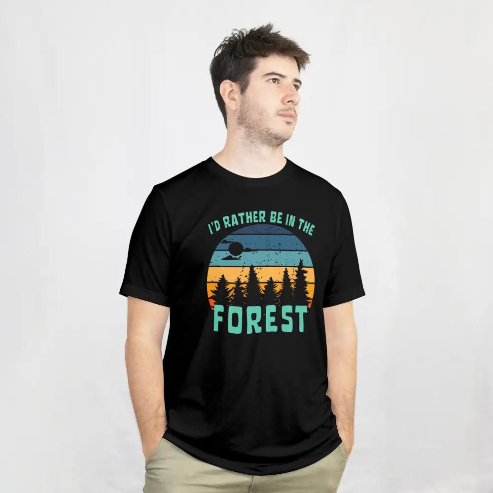I'd Rather Be In The Forest 2 - T-Shirt - Rather Be In Finland
