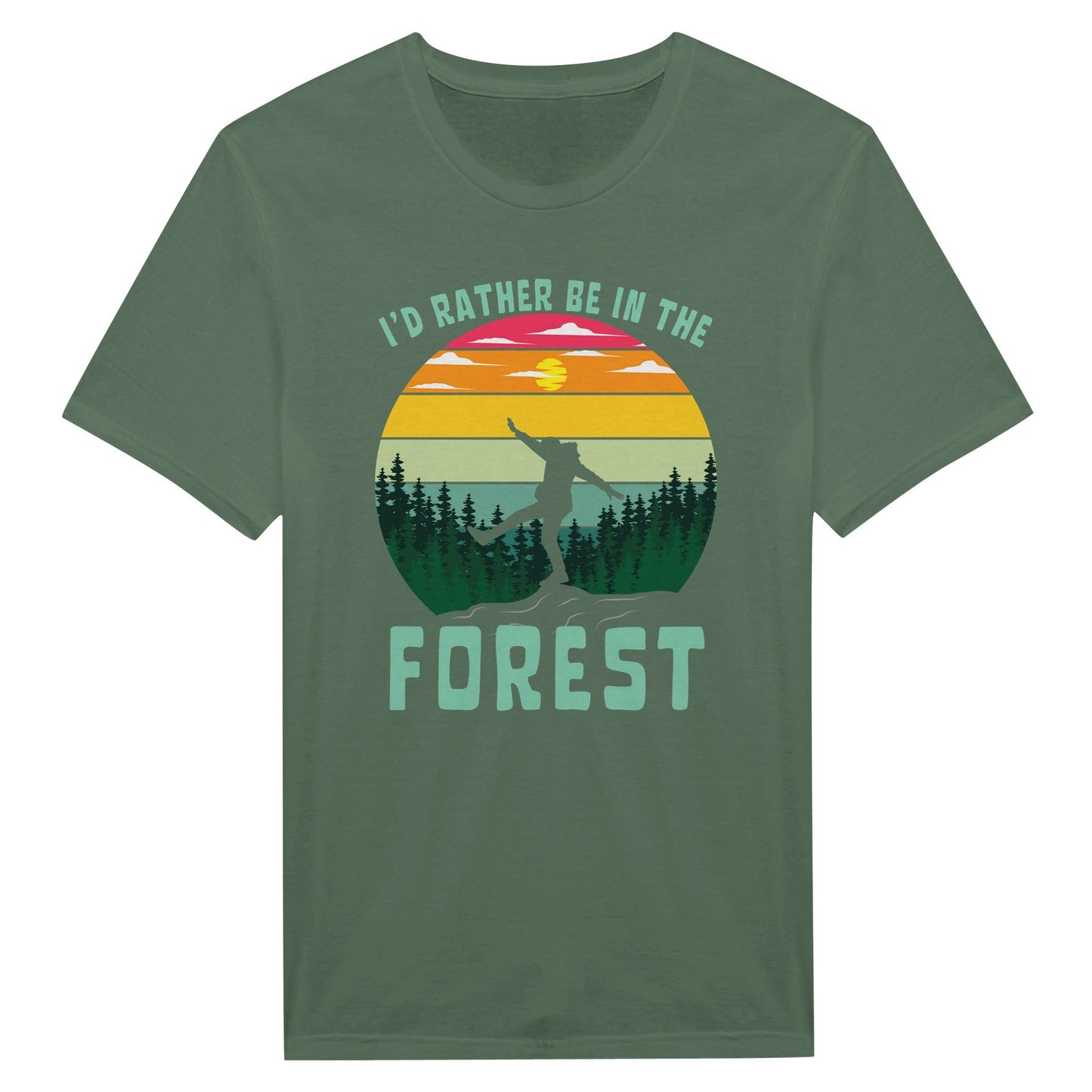 I'd Rather Be In The Forest 5 - T-Shirt - Rather Be In Finland