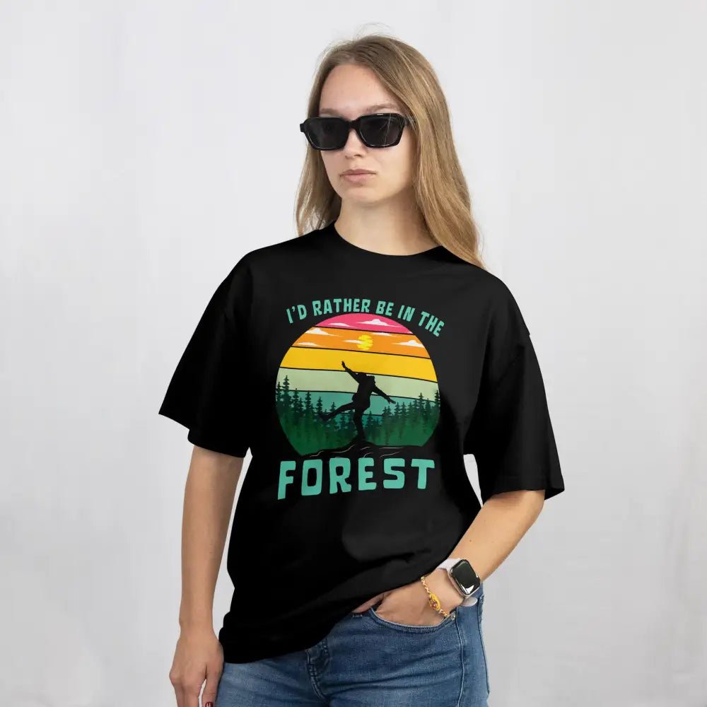 I'd Rather Be In The Forest 5 - T-Shirt - Rather Be In Finland