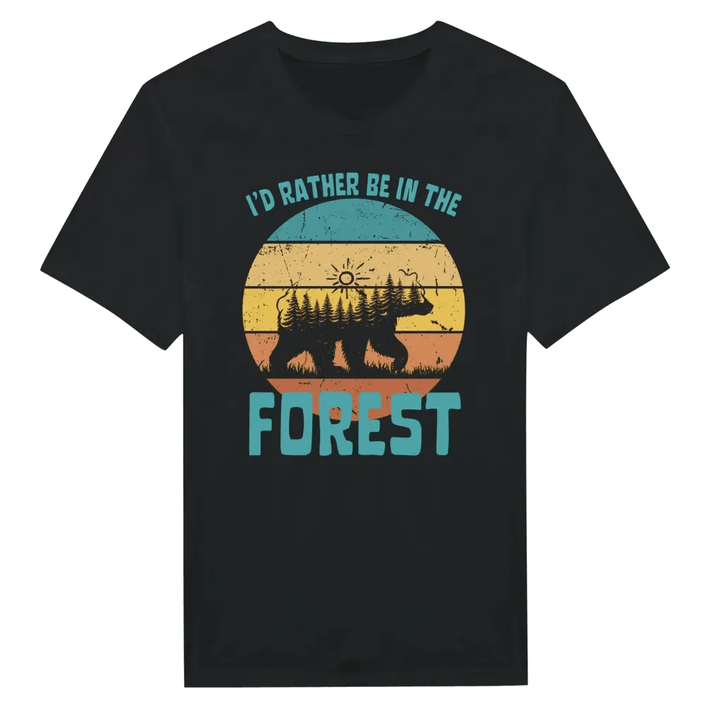 I'd Rather Be In The Forest 6 - T-shirt - Rather Be In Finland