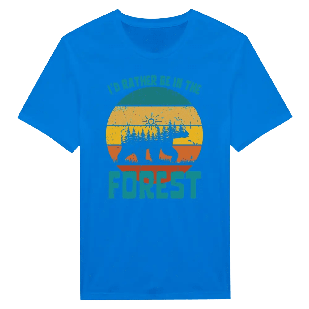 I'd Rather Be In The Forest 6 - T-shirt - Rather Be In Finland