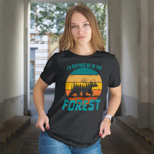 I'd Rather Be In The Forest 6 - T-shirt - Rather Be In Finland